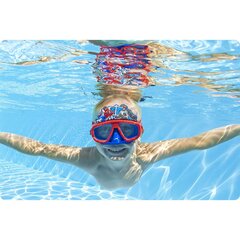 Маска для плавания детская Bestway, красная цена и информация | Маски для дайвинга | kaup24.ee