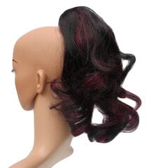 Наращивание волос Сладкие короткие вьющиеся волосы для наращивания хвоста (с когтями) (смесь черного и рубиново-красного) Для женщин от Vanessa Grey P178 SHORT-1H39 цена и информация | Аксессуары для волос | kaup24.ee