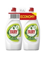 Fairy Nõudepesuvahend Apple, 2 x 900ml цена и информация | Гели для посудомоечных машин | kaup24.ee