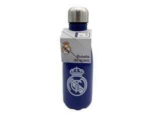 Бутылка из нержавеющей стали Real Madrid Blue 550 мл цена и информация | Фляги для воды | kaup24.ee