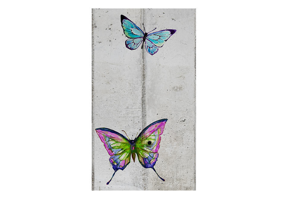 Fototapeet - Butterflies and Concrete hind ja info | Fototapeedid | kaup24.ee