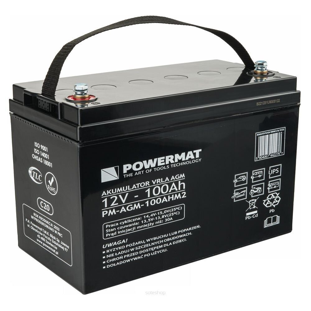 Aku Powermat, 12 V hind ja info | Käsitööriistad | kaup24.ee