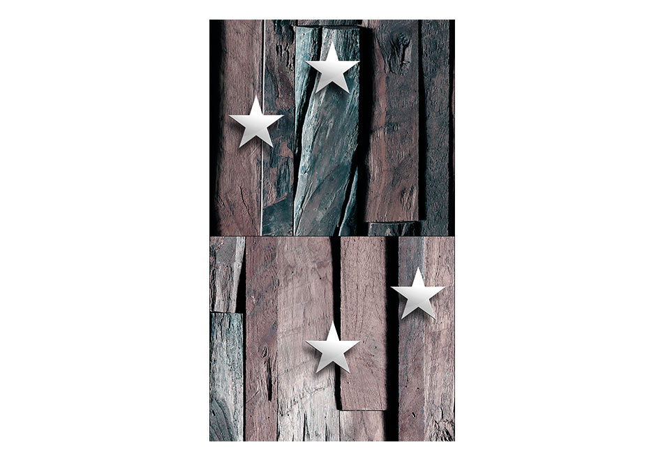 Fototapeet - Stars on Wood цена и информация | Fototapeedid | kaup24.ee