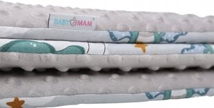 Защита детской кроватки Babymam, 180x30 cm, Gray цена и информация | Товары для безопасности детей дома | kaup24.ee