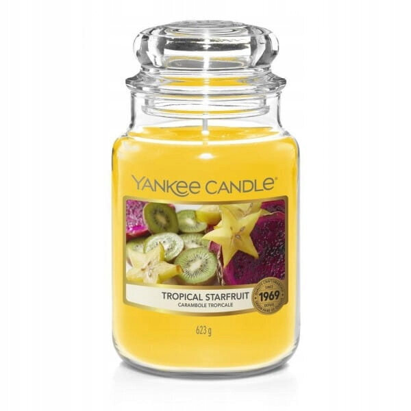 Yankee Candle Tropical Starfruit lõhnaküünal 623 hind ja info | Küünlad, küünlajalad | kaup24.ee