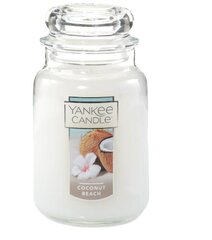 Lõhnaküünal Yankee Candle kookospähkli rannalõhnaline, 623g цена и информация | Подсвечники, свечи | kaup24.ee