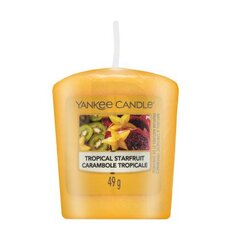 Lõhnaküünal Yankee Candle Tropical Starfruit, 49g цена и информация | Подсвечники, свечи | kaup24.ee