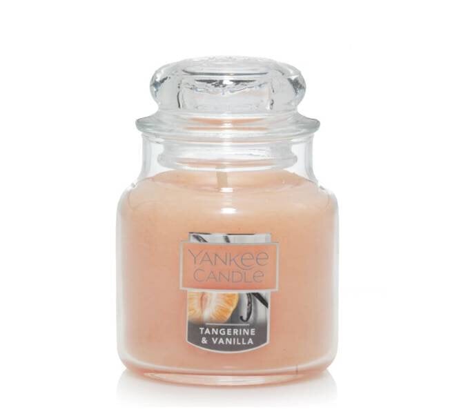 Lõhnaküünal Yankee Candle Mandariini Vanilje, 104g hind ja info | Küünlad, küünlajalad | kaup24.ee