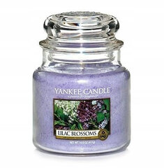 Lõhnaküünal Yankee Candle Lilla õied, 104g цена и информация | Свечи, подсвечники | kaup24.ee