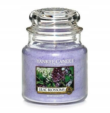Lõhnaküünal Yankee Candle Lilla õied, 104g hind ja info | Küünlad, küünlajalad | kaup24.ee