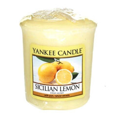 Lõhnaküünal Yankee Candle Sicilian Lemon, 49g hind ja info | Küünlad, küünlajalad | kaup24.ee