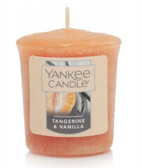 Lõhnaküünal Yankee Candle Tangerine & Vanilla, 49g цена и информация | Свечи, подсвечники | kaup24.ee