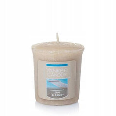 Lõhnaküünal Yankee Candle Sun & Sand, 49g цена и информация | Подсвечники, свечи | kaup24.ee