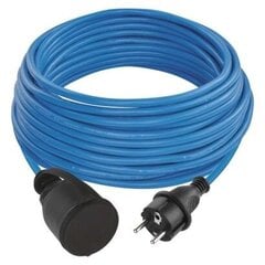 Pikendusjuhe 1 rosett 20m silikoon 1,5mm2 IP44 hind ja info | Pikendusjuhtmed, kaablid | kaup24.ee