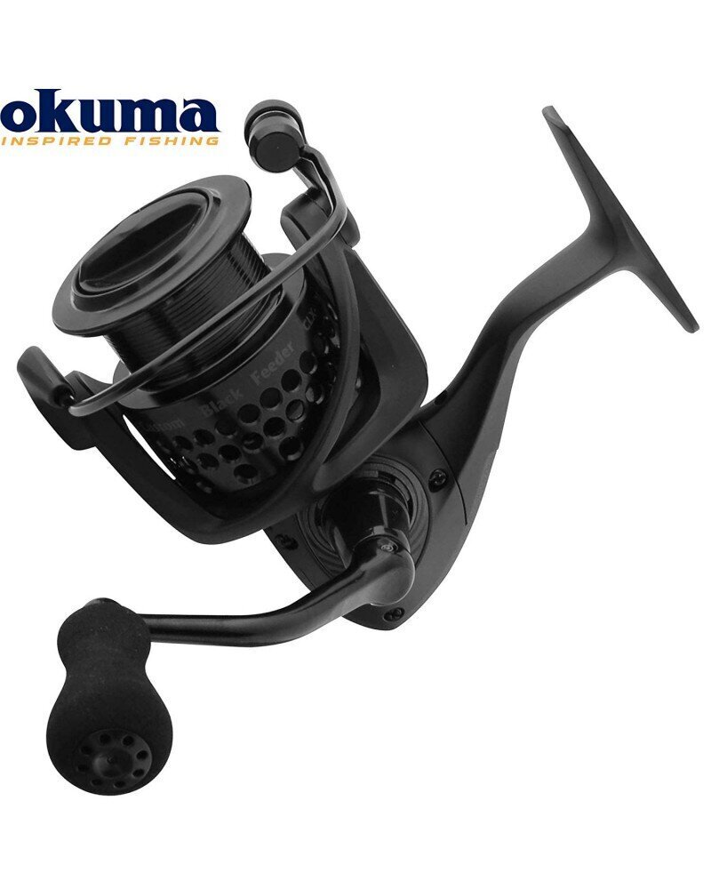 Rull Okuma Custom Black Feeder 40 цена и информация | Spinningu rullid | kaup24.ee