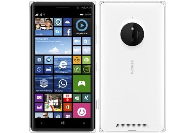 Nokia 830 Lumia valge Windows Phone 16GB Kasutatud (klass:A) hind ja info | Telefonid | kaup24.ee