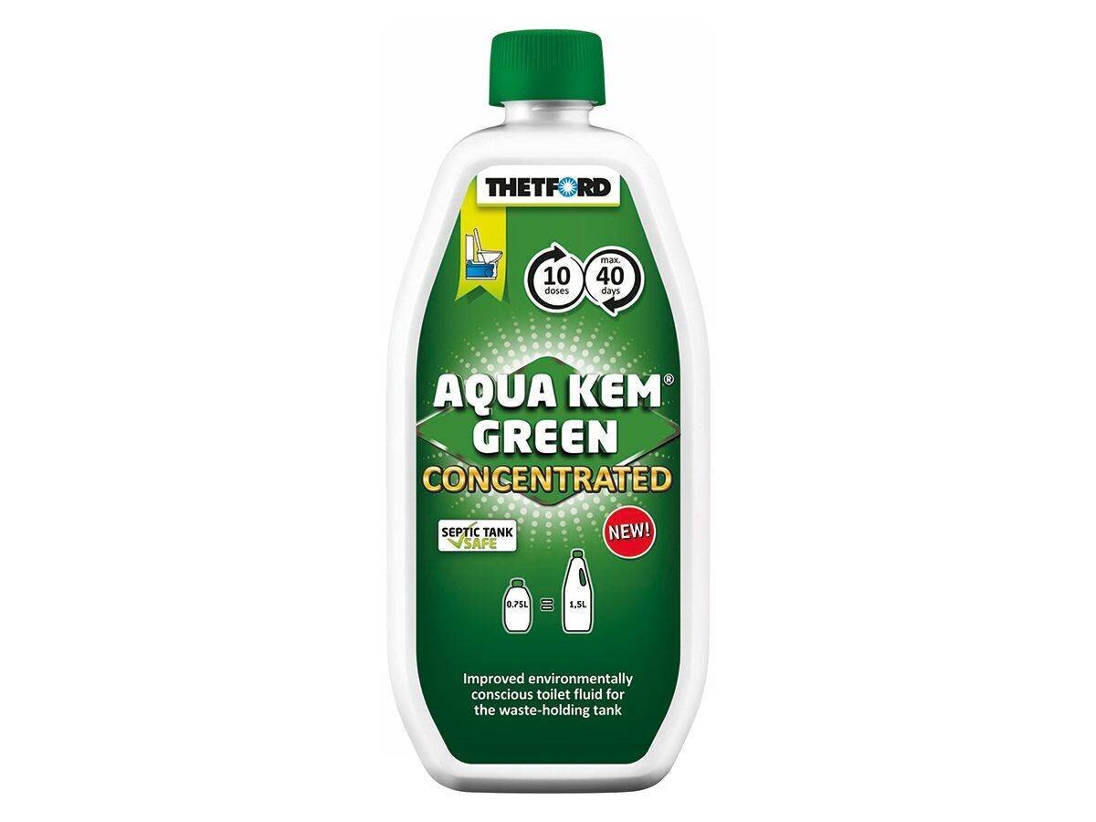 Vedelik matka-/välitualettidele Thetford Aqua Kem Green Concentrate hind ja info | Biotualetid | kaup24.ee