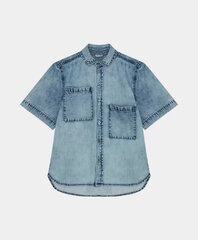 Gulliver teksasärk poistele, sinine цена и информация | Рубашки для мальчиков | kaup24.ee