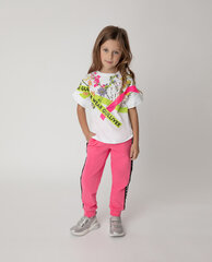 Спортивные брюки для девочки Gulliver, розовый цвет цена и информация | Штаны для девочек | kaup24.ee