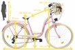 Naiste jalgratas Davi Emma, 160-185 cm, 28", Shimano, Roosa hind ja info | Jalgrattad | kaup24.ee