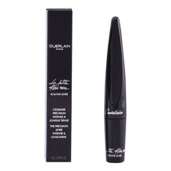 Silmapliiats Guerlain La Petite Robe Noire Roll´Ink Liner nr. 01 Must, 1 ml hind ja info | Ripsmetušid, lauvärvid, silmapliiatsid, seerumid | kaup24.ee