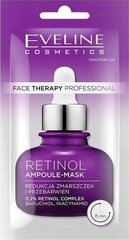 Маска для лица Eveline Face Therapy Mask Retinol, 8 мл цена и информация | Маски для лица, патчи для глаз | kaup24.ee