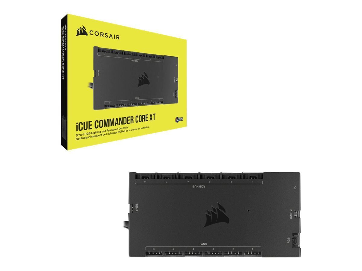 Corsair iCue Commander Core XT CL-9011112-WW цена и информация | Sülearvuti tarvikud | kaup24.ee
