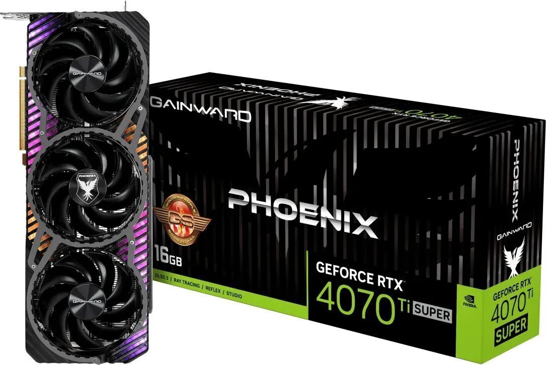 Gainward GeForce RTX 4070 Ti Super Phoenix GS (NED47TSH19T2-1043X) цена и информация | Videokaardid (GPU) | kaup24.ee