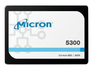 Micron 5300 Max (MTFDDAK480TDT-1AW1ZABYYT) цена и информация | Внутренние жёсткие диски (HDD, SSD, Hybrid) | kaup24.ee