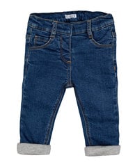 Синие утепленные джинсы для девочек Gulliver цена и информация | штаны для сна прекрасный день роза | kaup24.ee