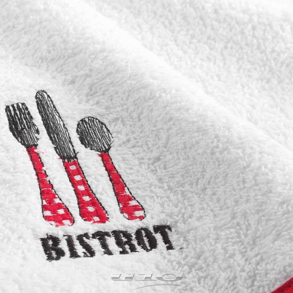 Käterätik kätele Au Bistrot, 60x60 cm hind ja info | Rätikud, saunalinad | kaup24.ee