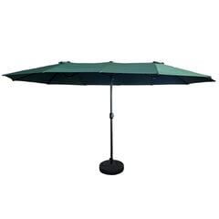 Садовый зонт Akord Tilia, зеленый цена и информация | Зонты, маркизы, стойки | kaup24.ee