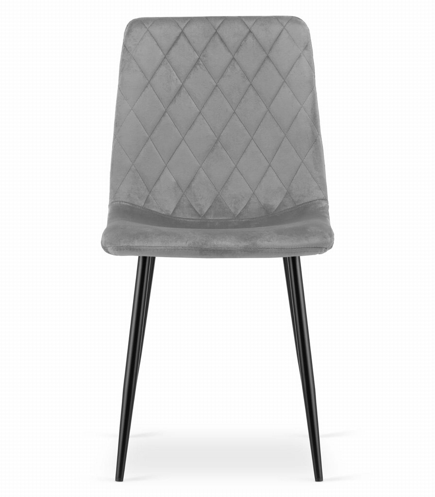 4-toolide komplekt Leobert Turin, hall/must hind ja info | Söögitoolid, baaritoolid | kaup24.ee