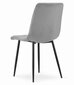 2-toolide komplekt Leobert Turin, hall/must hind ja info | Söögitoolid, baaritoolid | kaup24.ee