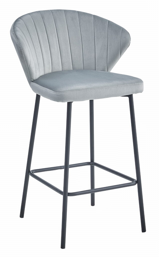 2-toolide komplekt Leobert Gatta, hall/must hind ja info | Söögitoolid, baaritoolid | kaup24.ee