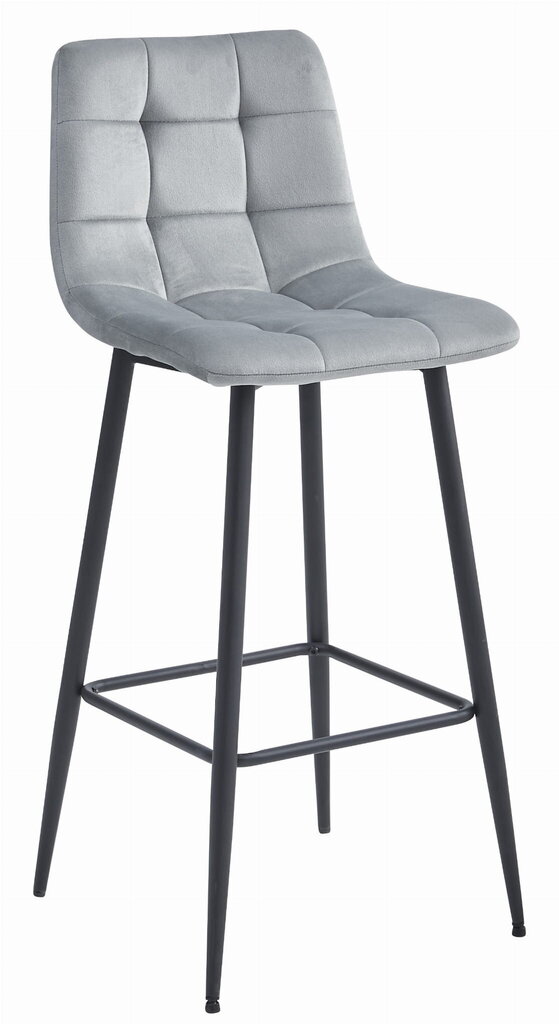 2-toolide komplekt Leobert Arceto, hall/must hind ja info | Söögitoolid, baaritoolid | kaup24.ee