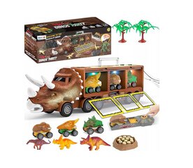 Mäng Dino Truck, 14 elementi цена и информация | Игрушки для мальчиков | kaup24.ee