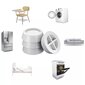Vibratsioonivastased padjad pesumasinatele, 4 tk hind ja info | Kodumasinate lisatarvikud | kaup24.ee