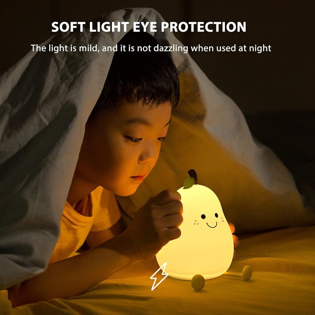 LED laste pirnikujuline öölamp Valink hind ja info | Lastetoa valgustid | kaup24.ee