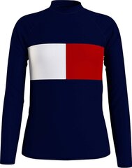Tommy Hilfiger T-särk tüdrukutele, sinine цена и информация | Рубашки для девочек | kaup24.ee
