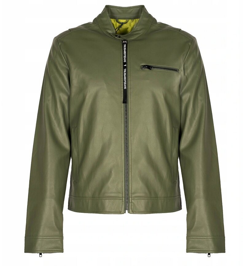 Trussardi jakk meestele 52S00193_1T00 G215, roheline цена и информация | Meeste joped | kaup24.ee