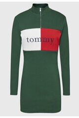 Tommy Hilfiger kleit naistele DW0DW14696 L4M, roheline цена и информация | Платье | kaup24.ee