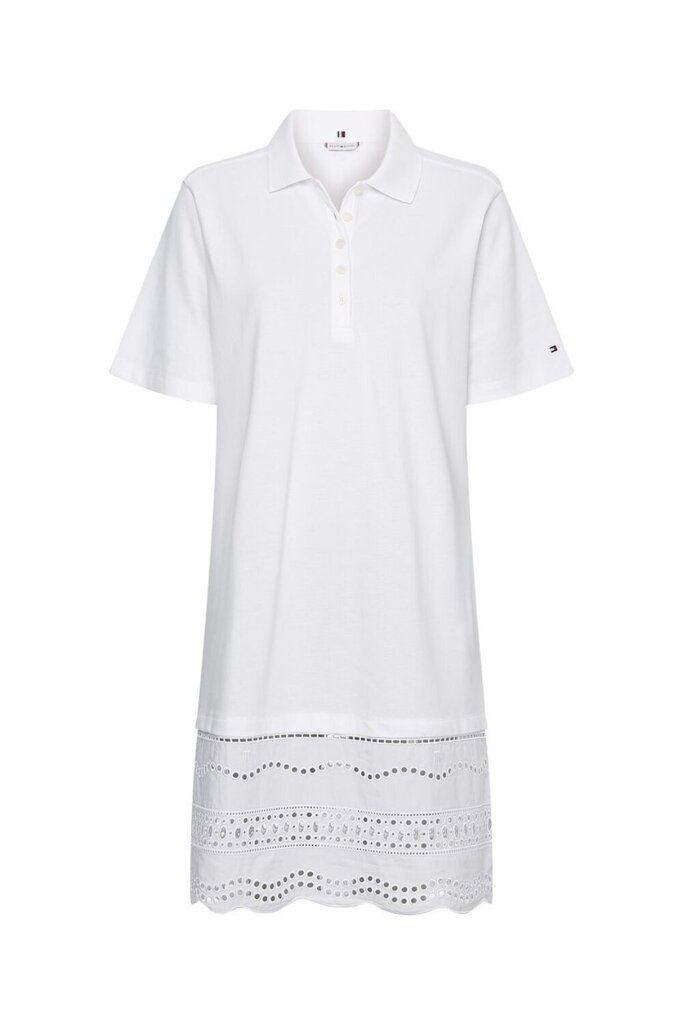 Tommy Hilfiger kleit naistele WW0WW35350, valge цена и информация | Kleidid | kaup24.ee