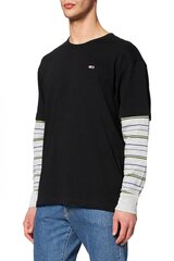 Tommy Hilfiger T-särk meestele DM0DM11432, must цена и информация | Мужские футболки | kaup24.ee