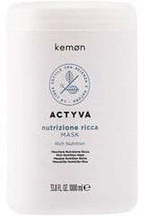 Kemon Actyva Nutrizione Ricca SN Mask, 1000 ml hind ja info | Šampoonid | kaup24.ee
