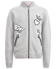 Свитер для девочек Gulliver, серый цвет цена и информация | Свитеры, жилетки, пиджаки для девочек | kaup24.ee