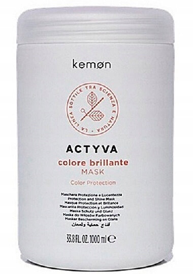 Kemon Actyva Colore Brillante SN mask 1000ml hind ja info | Šampoonid | kaup24.ee