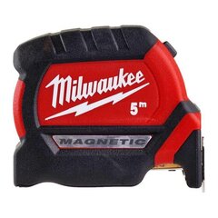Magnetmõõdulint Milwaukee 4932464599, 5 m, 1 tk цена и информация | Механические инструменты | kaup24.ee