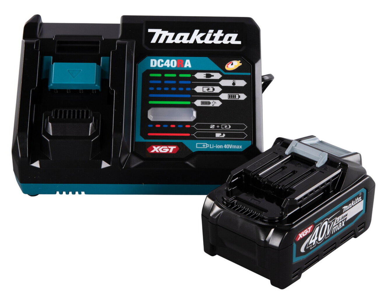 Komplekt Makita XGT 40 V, 1 x BL4040 + DC40RA laadija цена и информация | Akud | kaup24.ee