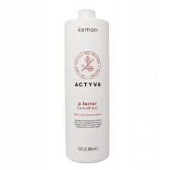 Šampoon Kemon Actyva Factor Anti-Ploss Shampoo 1L hind ja info | Šampoonid | kaup24.ee